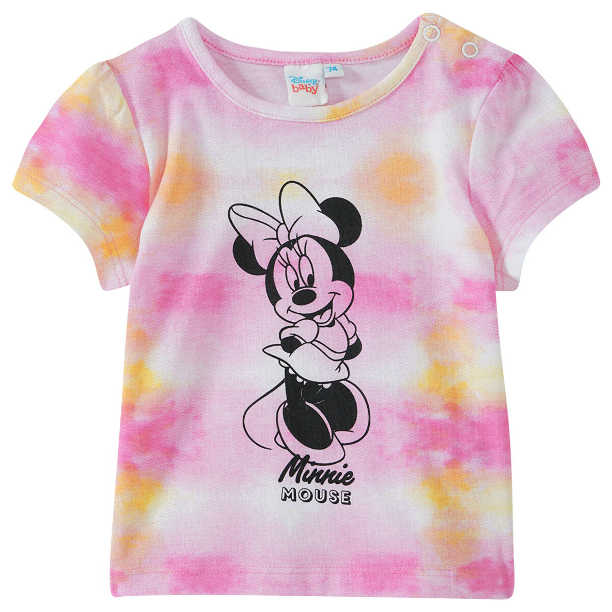 Bild 1 von Minnie Maus T-Shirt im Batik-Look