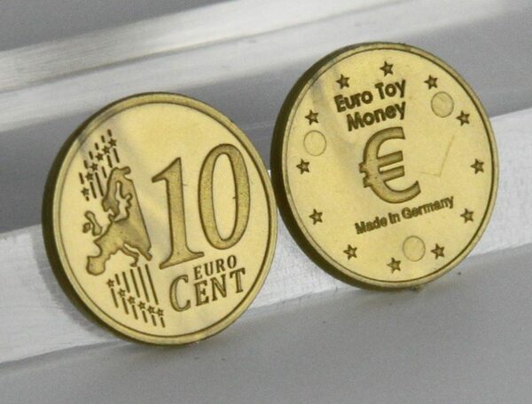 Bild 2 von Wissner® aktiv lernen Lernspielzeug 10 Euro-Cent (100 Stück), RE-Plastic®