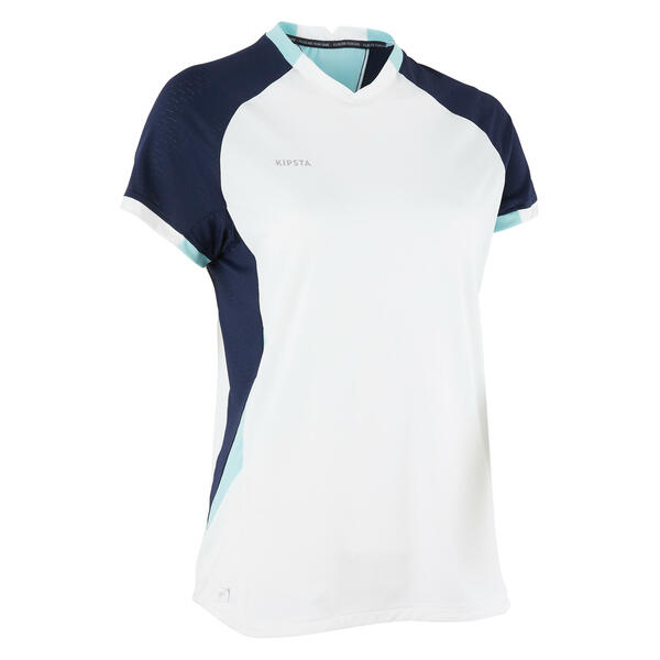 Bild 1 von Fussballtrikot gerader Schnitt Damen weiss