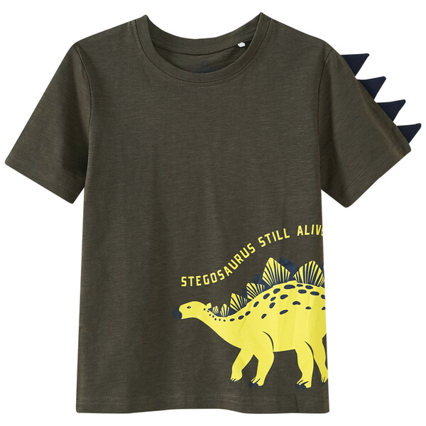 TOM TAILOR Jungen Sweatshirt Mit Dino-Print – Aus Bio-Baumwolle, Regular Fit, Für Herbst & Winter