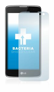 upscreen Schutzfolie für LG K7 (NUR Kamera rechts), Displayschutzfolie, Folie Premium klar antibakteriell