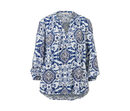 Bild 1 von Bedruckte Tunika-Bluse, blau