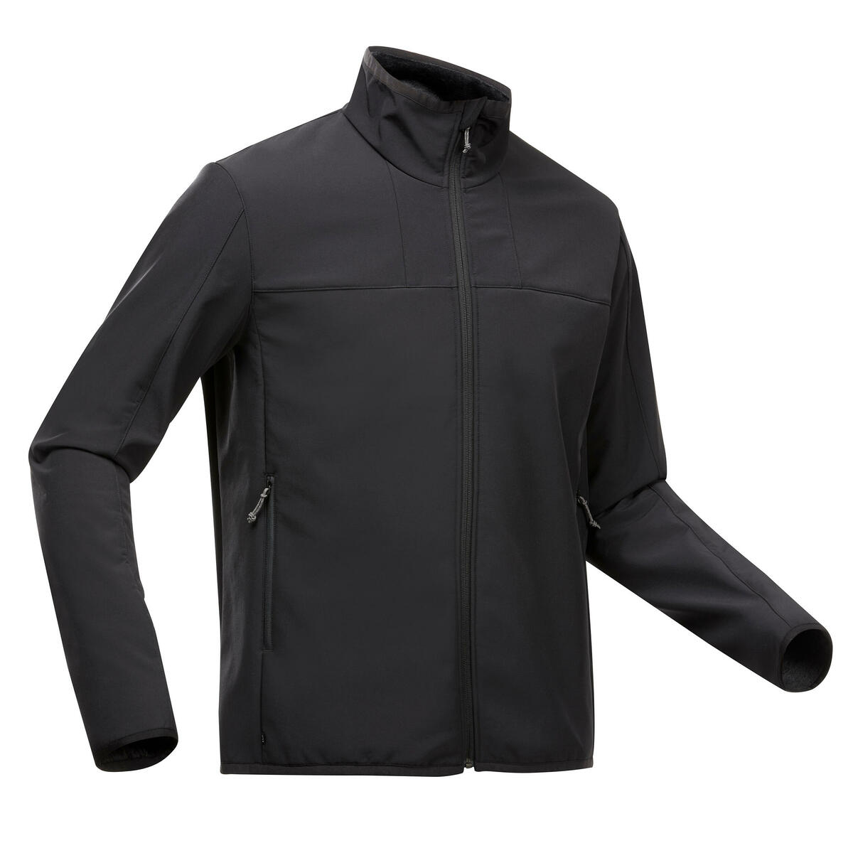 Bild 1 von Softshelljacke Herren winddicht warm Bergwandern - MT100 schwarz