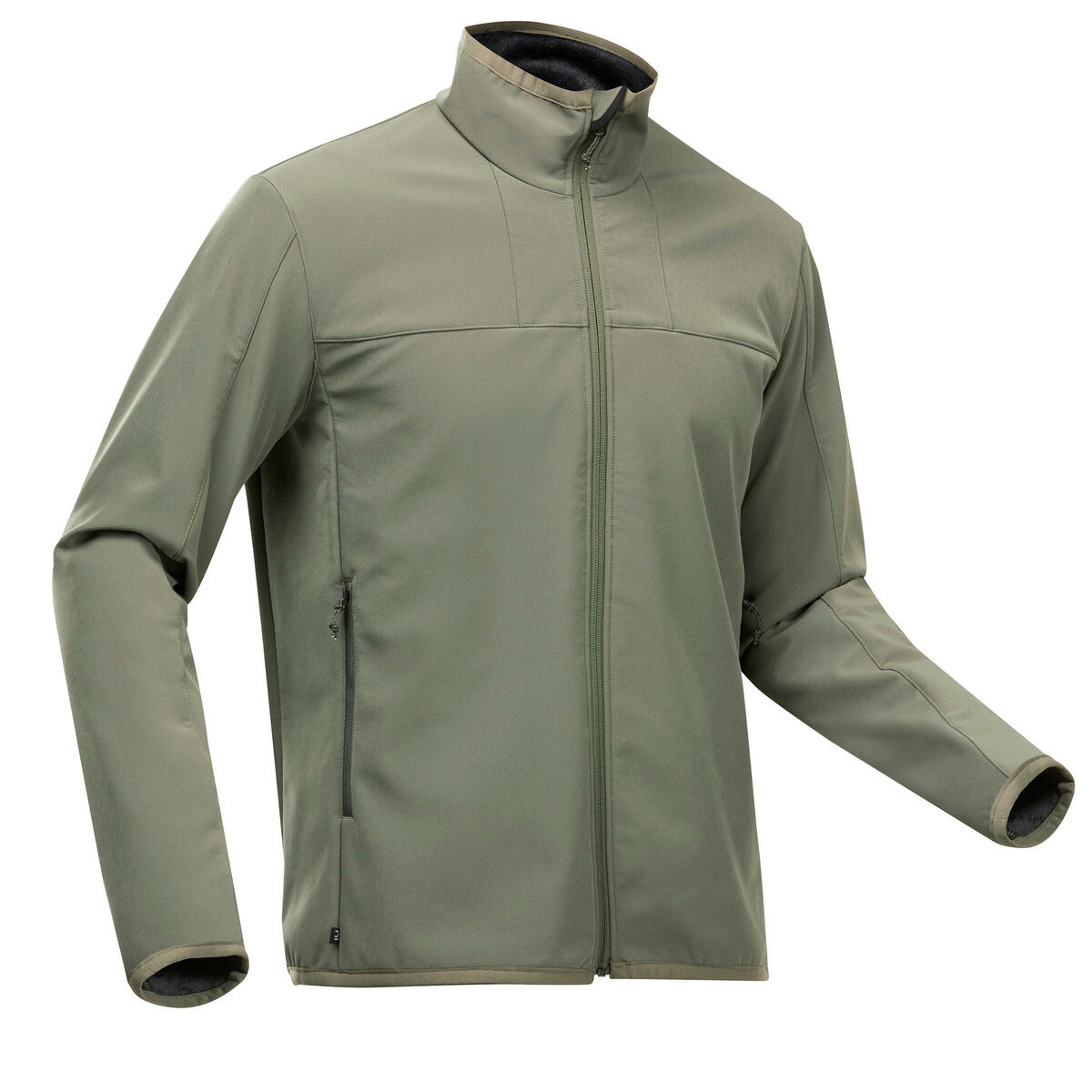 Bild 1 von Softshelljacke Herren winddicht warm Bergwandern - MT100 khaki
