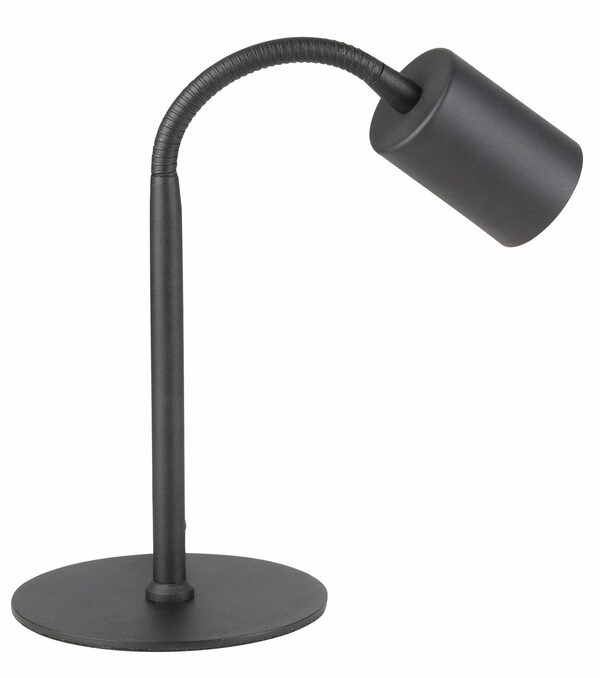 Bild 3 von my home LED Tischleuchte Maci, Leuchtmittel wechselbar, Warmweiß, Tischlampe, warmweißes Licht, dreh- und schwenkbarer Reflektor