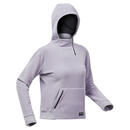 Bild 1 von Fleecepullover Hoodie Damen - MH100 violett