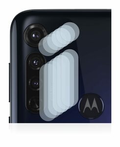Savvies Schutzfolie für Motorola Moto G Pro (NUR Kamera), Displayschutzfolie, 6 Stück, Folie klar