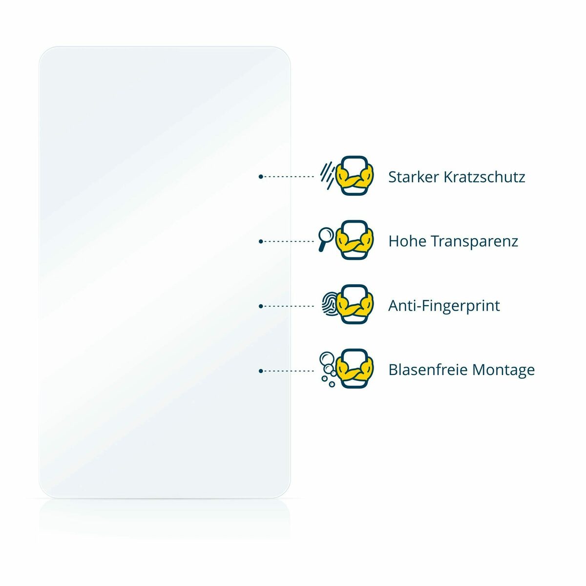 Bild 4 von BROTECT Schutzfolie für Motorola Moto G7 Power (NUR Kamera), Displayschutzfolie, 2 Stück, Folie klar