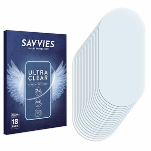 Savvies Schutzfolie für Umidigi One Pro (NUR Kamera), Displayschutzfolie, 18 Stück, Folie klar
