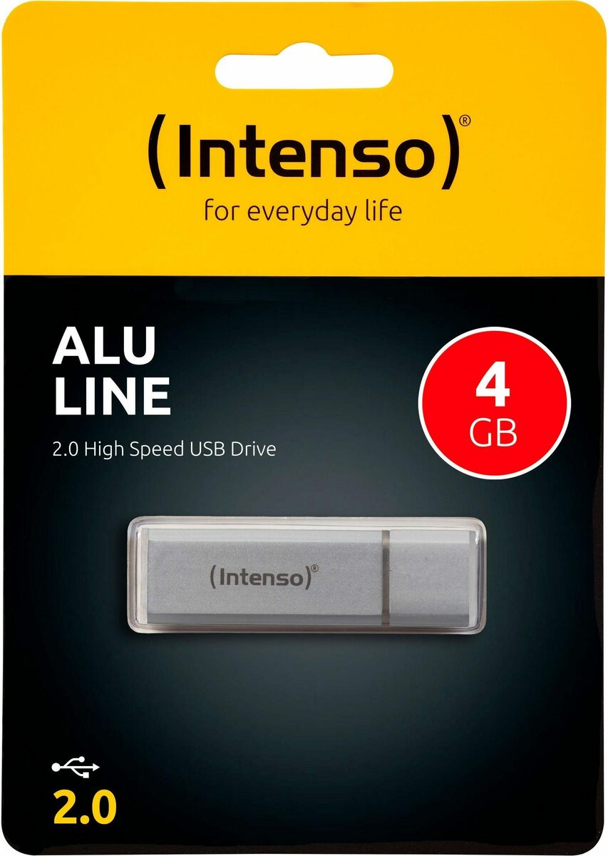 Bild 3 von Intenso Alu Line USB-Stick (USB 2.0, Lesegeschwindigkeit 28 MB/s)