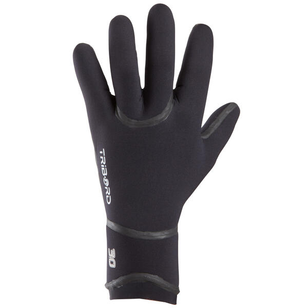 Bild 1 von Neoprenhandschuhe Surfen 3 mm schwarz