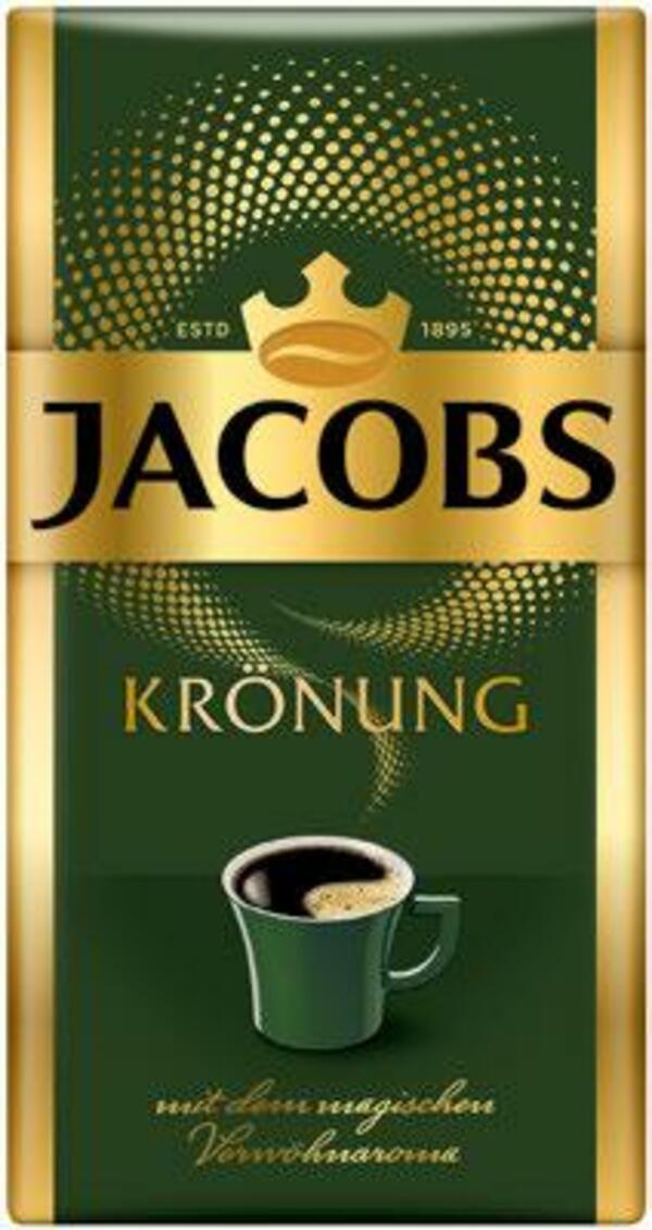 Bild 1 von Jacobs Krönung gemahlen oder ganze Kaffeebohnen