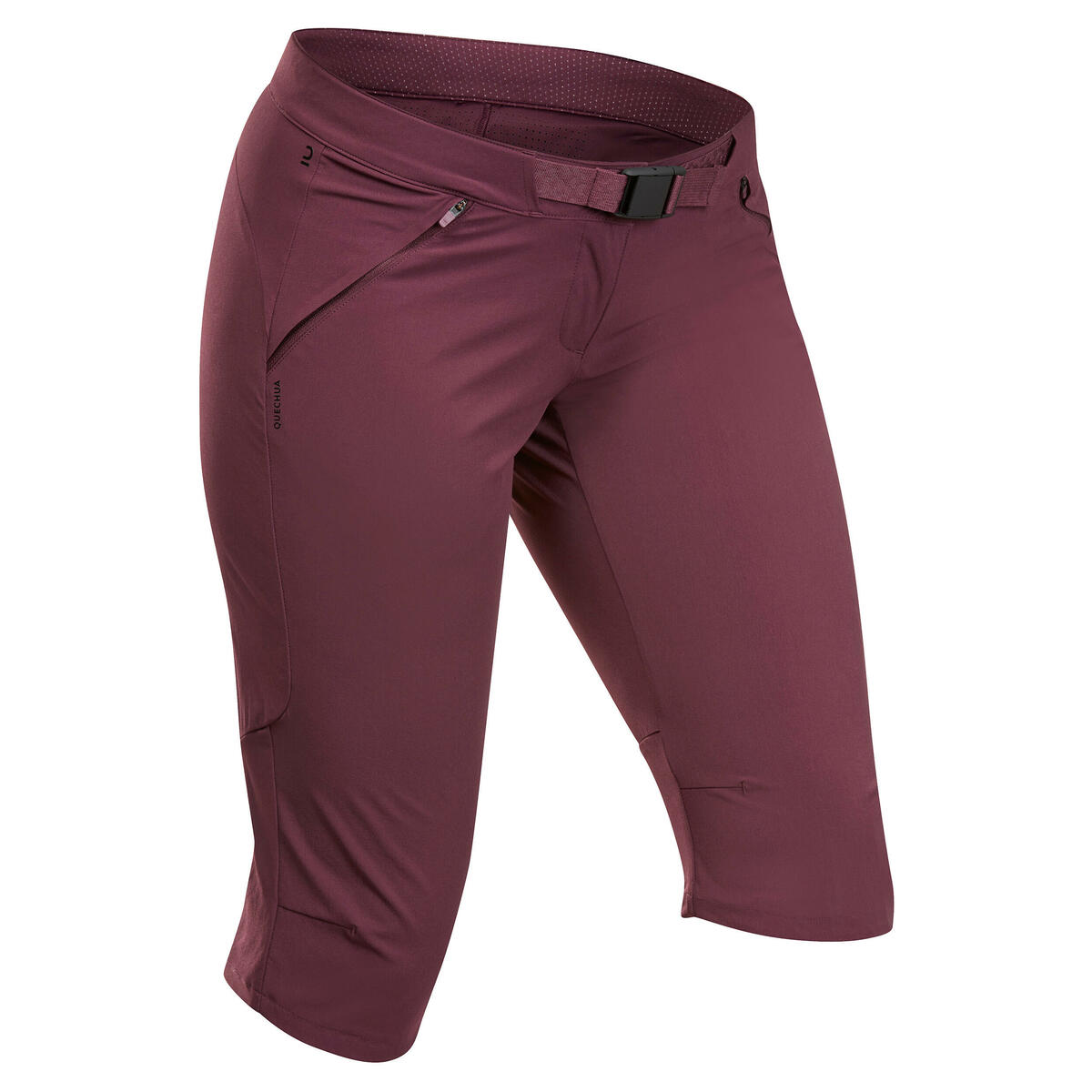 Bild 1 von Wanderhose Damen dreiviertel - MH500 bordeaux