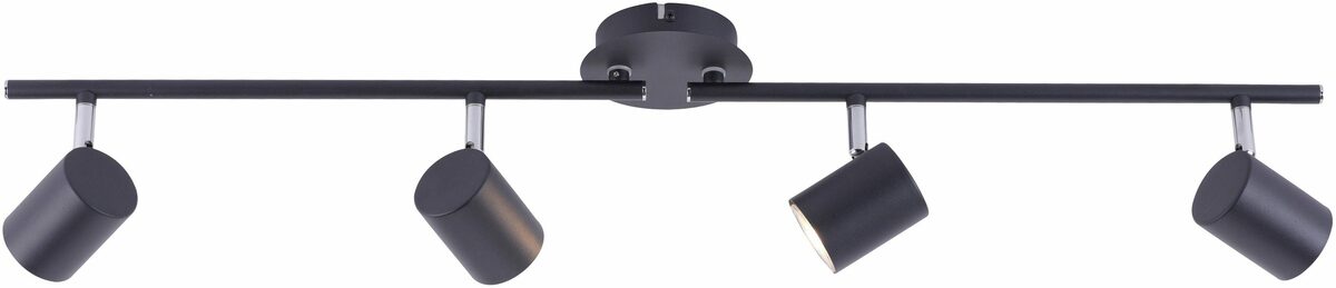 Bild 3 von my home LED Deckenleuchte Maci, Leuchtmittel wechselbar, Warmweiß, schlichtes Design, warmweißes LED-Licht, dreh- und schwenkbare Spots