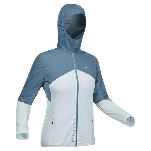 Bild 1 von Windjacke Damen Speed Hiking - FH500 Helium ultraleicht blau