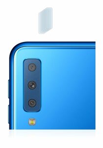 Savvies Schutzfolie für Samsung Galaxy A7 2018 (NUR Kamera), Displayschutzfolie, 6 Stück, Folie klar