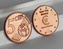 Bild 2 von Wissner® aktiv lernen Lernspielzeug 5 Euro-Cent (100 Stück), RE-Plastic®