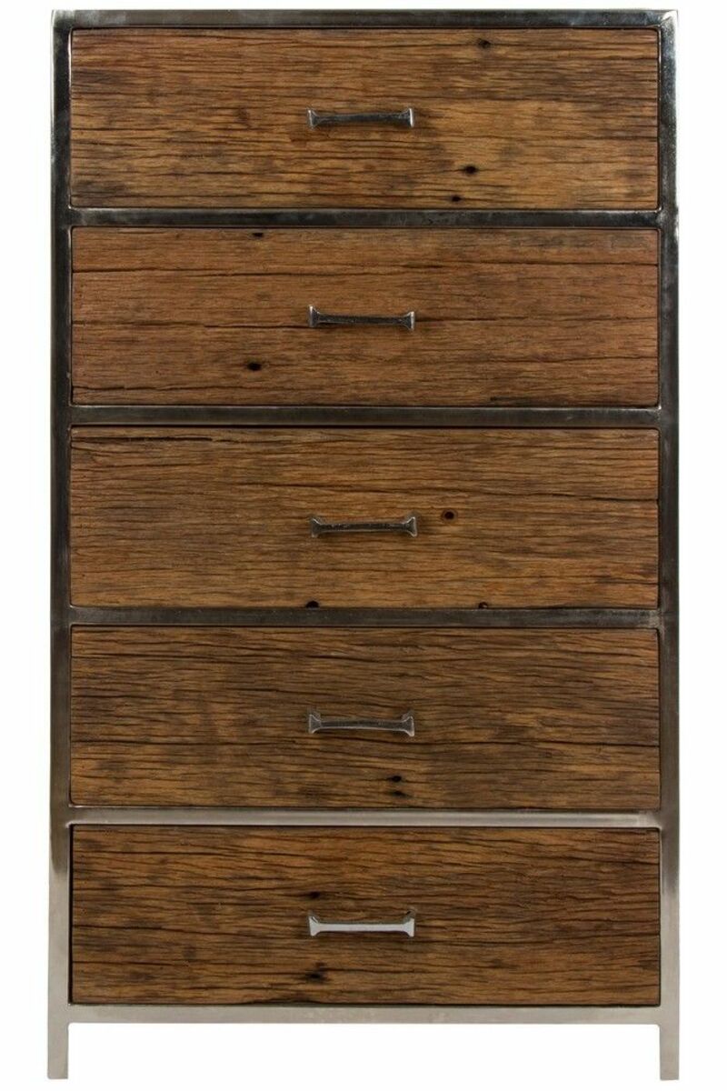 Bild 1 von My Flair Kommode "Leno", fünf Schubladen, braun