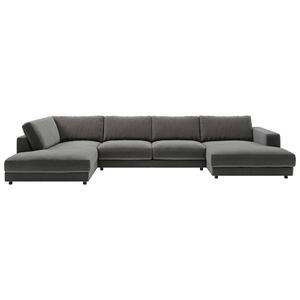 Pure Home Lifestyle WOHNLANDSCHAFT Dunkelgrau
