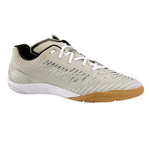 Hallenschuhe Futsal Ginka 500 Erwachsene grau