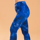 Bild 1 von Leggings Damen Yoga wendbar - uniblau