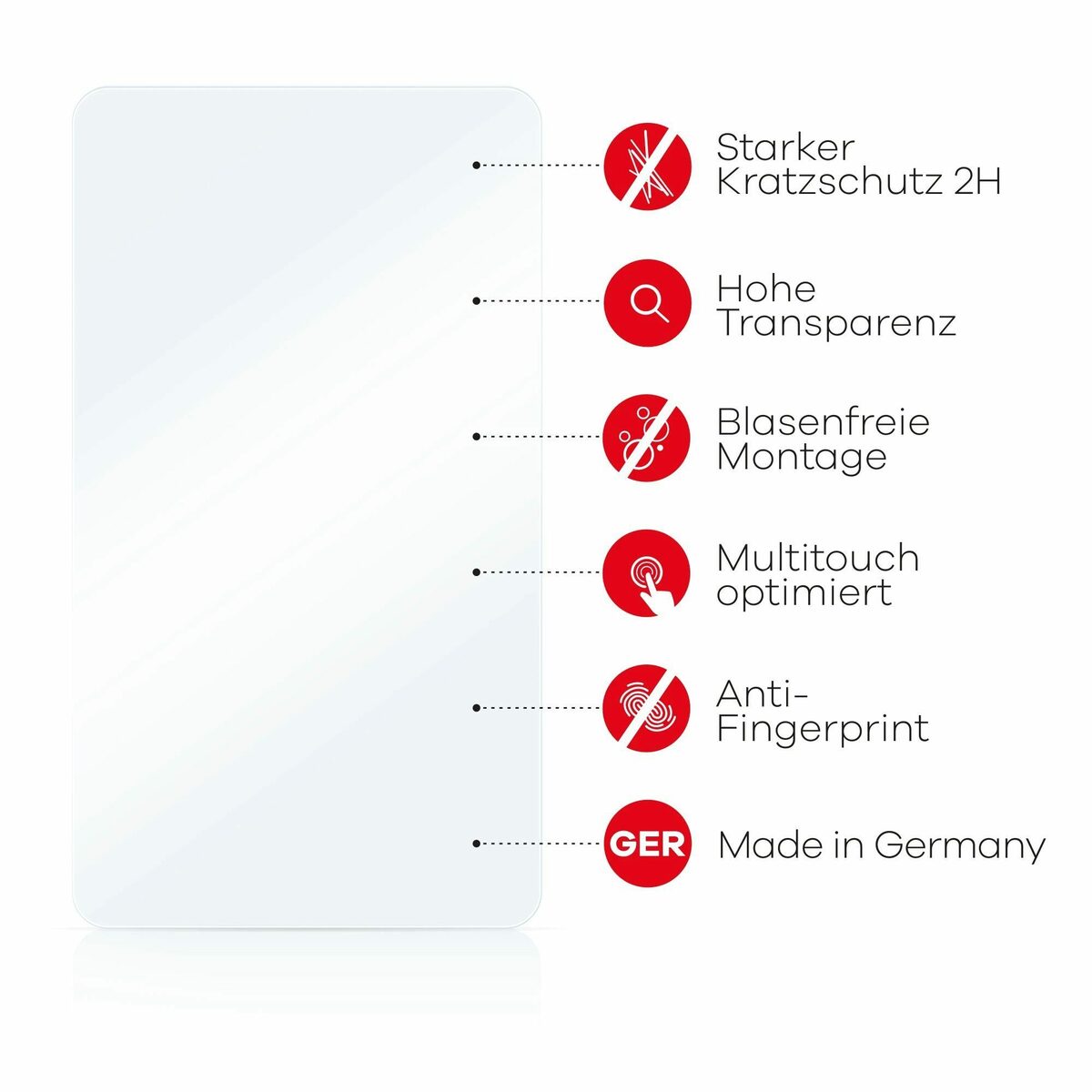 Bild 4 von upscreen Schutzfolie für Apple iPhone 8 (NUR Kamera), Displayschutzfolie, Folie klar Anti-Scratch Anti-Fingerprint