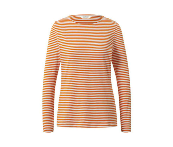 Bild 1 von Gestreiftes Langarmshirt, orange