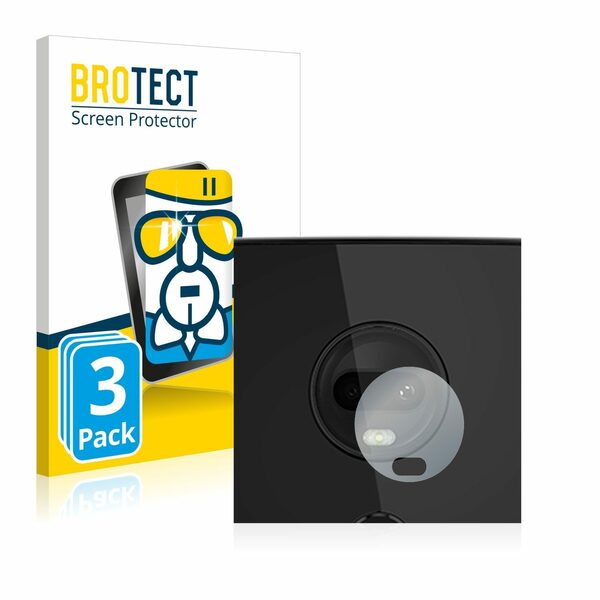 Bild 2 von BROTECT flexible Panzerglasfolie für Motorola Moto G7 Plus (NUR Kamera), Displayschutzglas, 3 Stück, Schutzglas Glasfolie klar