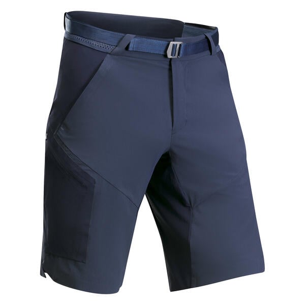 Bild 1 von Wandershorts Herren lang - MH500 blau