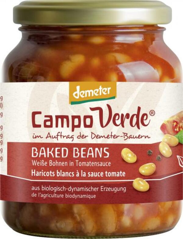 Bild 1 von Demeter Campo Verde Baked Beans Weiße Bohnen in Tomatensauce