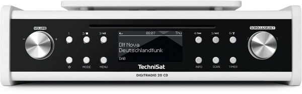 Bild 1 von DigitRadio 20 CD CD/Radio-System weiß