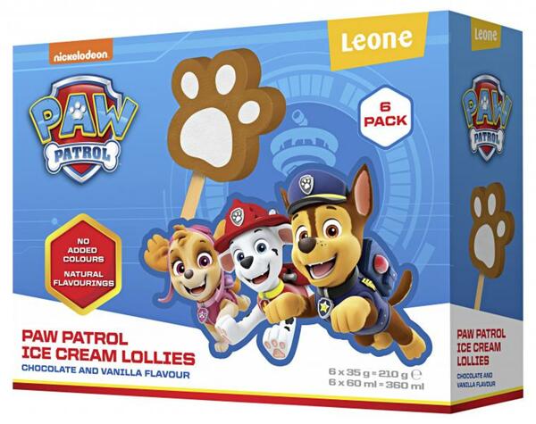 Bild 1 von Cristallo Paw Patrol Eiscreme Lollies Multipackung