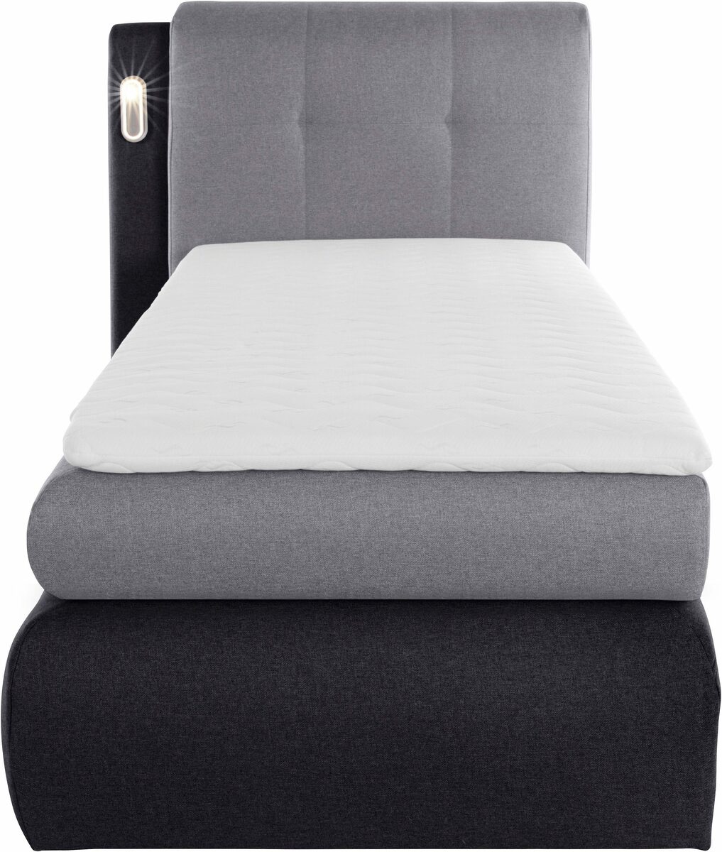 Bild 3 von COLLECTION AB Boxspringbett Borna, inklusive Bettkasten, LED-Beleuchtung und Topper