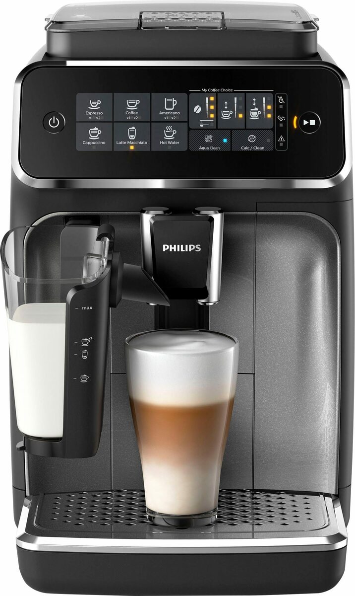 Bild 3 von Philips Kaffeevollautomat 3200 Serie EP3246/70 LatteGo, silber, schwarz