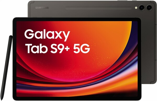 Bild 1 von Galaxy Tab S9+ (256GB) 5G Tablet graphit