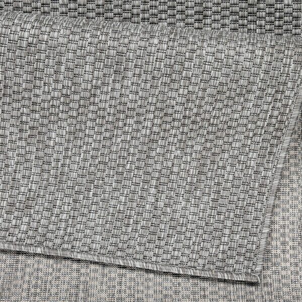 Bild 3 von Teppich Venedig, Home affaire, rechteckig, Höhe: 5 mm, Flachgewebe, Sisal-Optik, meliert, UV-beständig, Outdoor geeignet