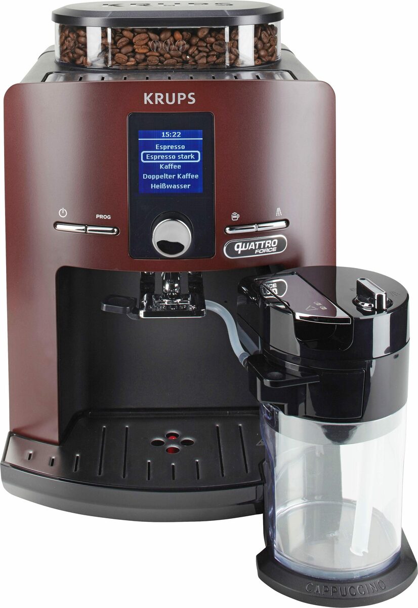 Bild 3 von Krups Kaffeevollautomat EA829G Espresseria Automatic Latt'Espress, mit kompact-LCD Display, integrierter Milchbehälter