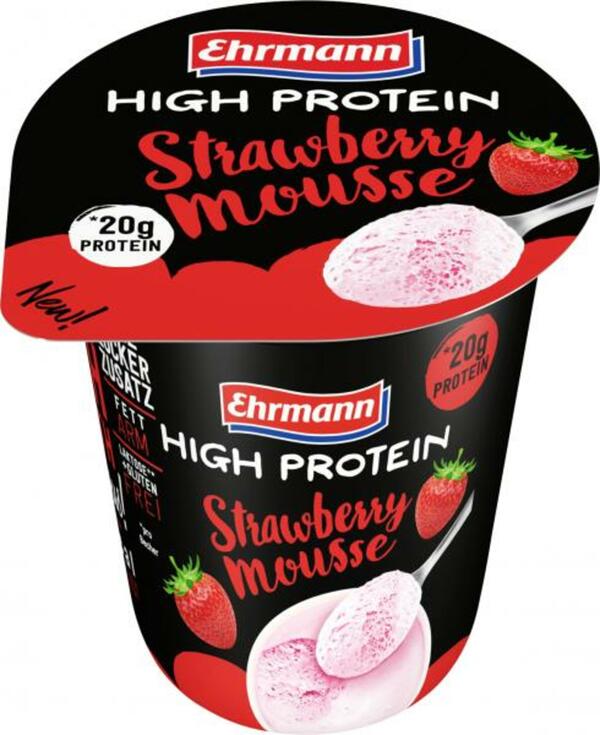 Bild 1 von Ehrmann High Protein Strawberry Mousse