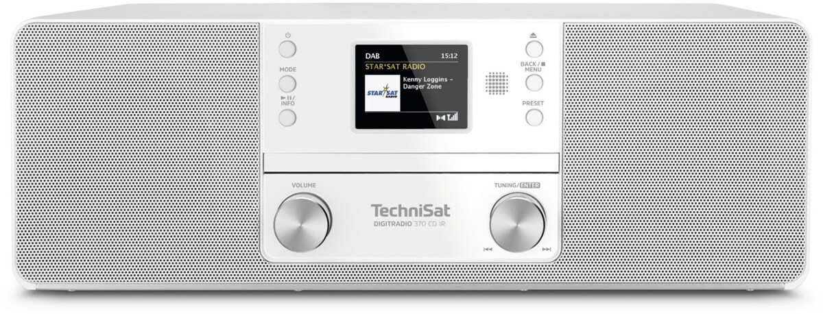 Bild 1 von DigitRadio 370 CD IR CD/Radio-System weiß