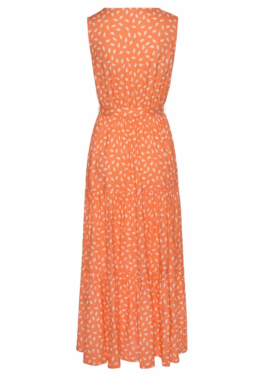 Bild 2 von Vivance Maxikleid (mit Bindegürtel) mit Alloverdruck