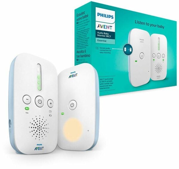 Bild 1 von Philips AVENT Babyphone SCD503/26, mit Nachtlicht und Smart ECO-Modus