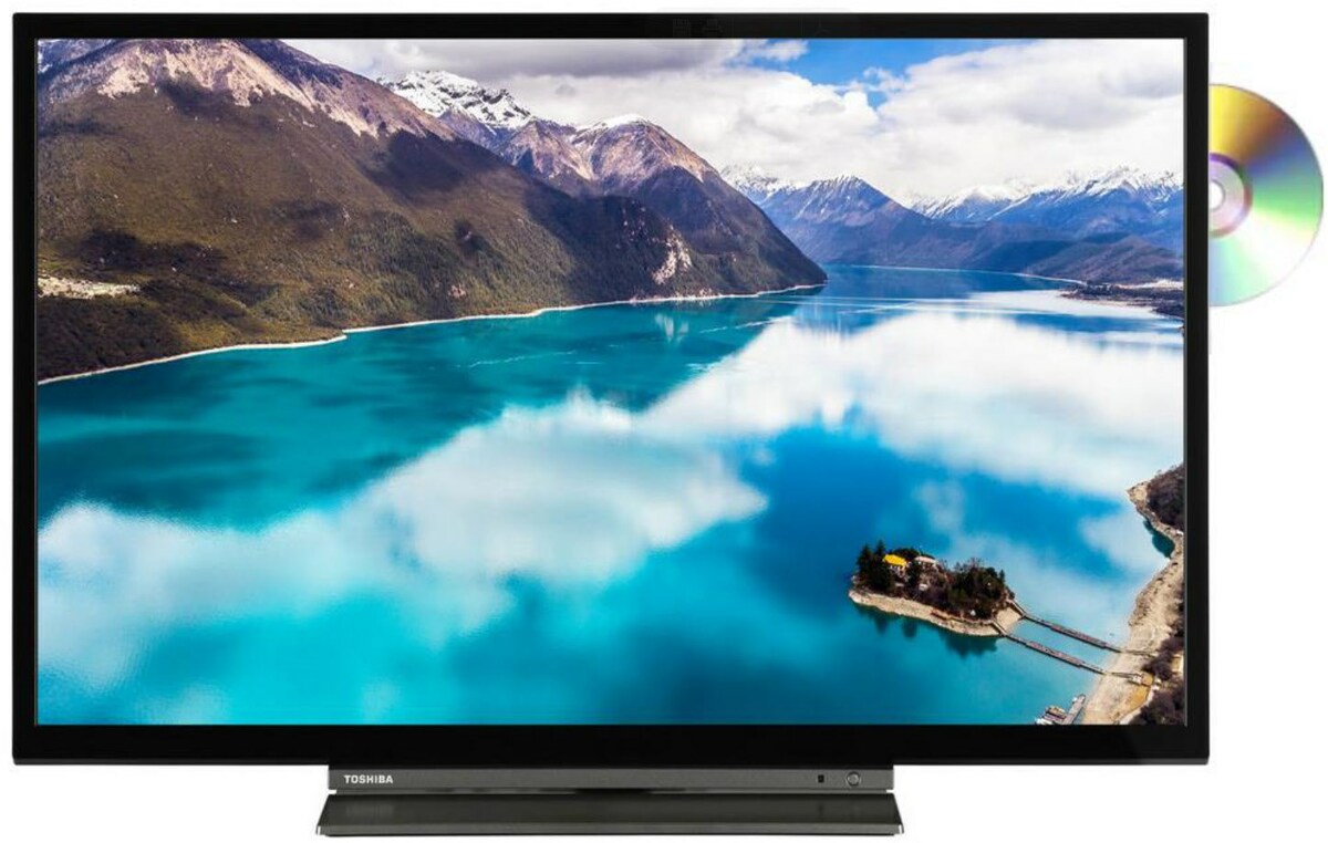 Bild 1 von 32WD3C63DA 80 cm (32") LED-TV mit DVD-Spieler schwarz / F