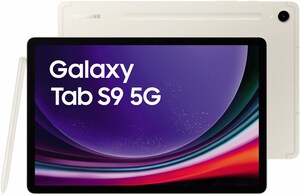 Galaxy Tab S9 (256GB) 5G Tablet beige