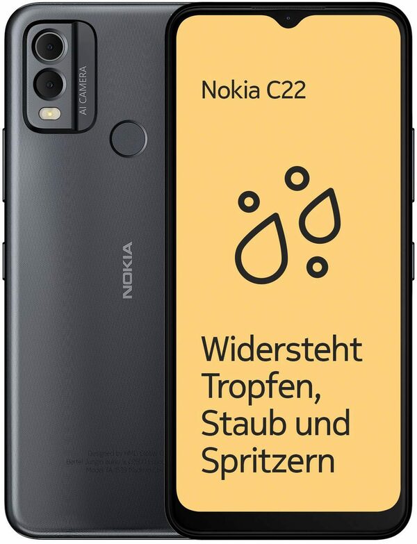 Bild 2 von Nokia C22, 2+64GB Smartphone (16,56 cm/6,52 Zoll, 64 GB Speicherplatz, 13 MP Kamera)