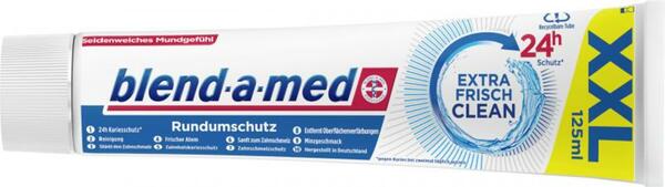 Bild 1 von Blend-a-med Zahncreme Extra Frisch Clean XXL