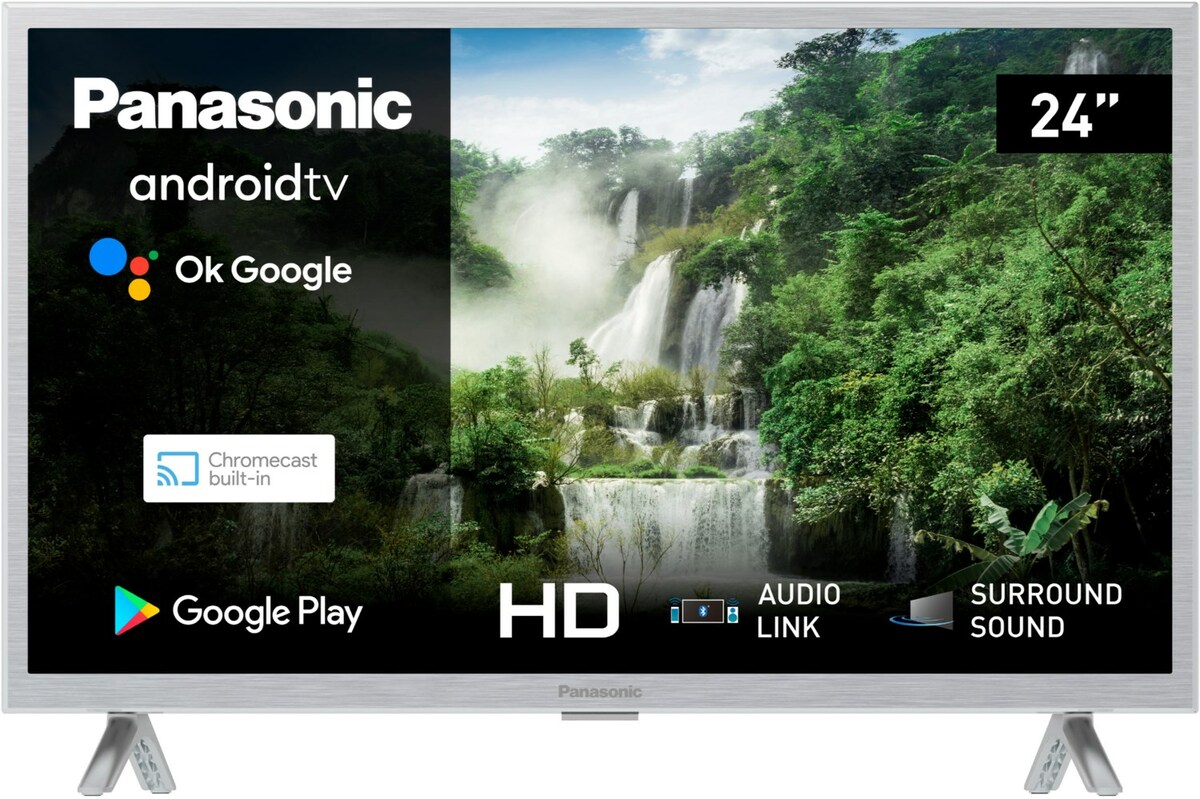 Bild 1 von TX-24LSW504S 60 cm (24") LCD-TV mit LED-Technik silber / F