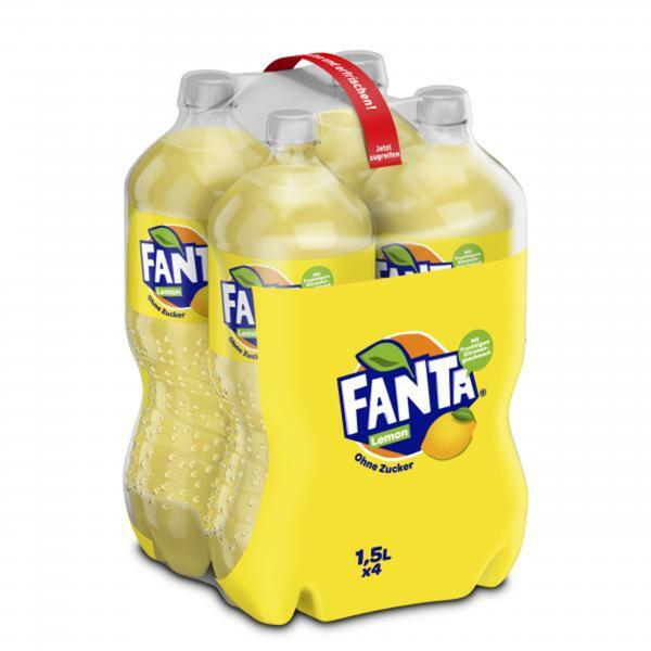 Bild 1 von Fanta ohne Zucker Lemon (Einweg)