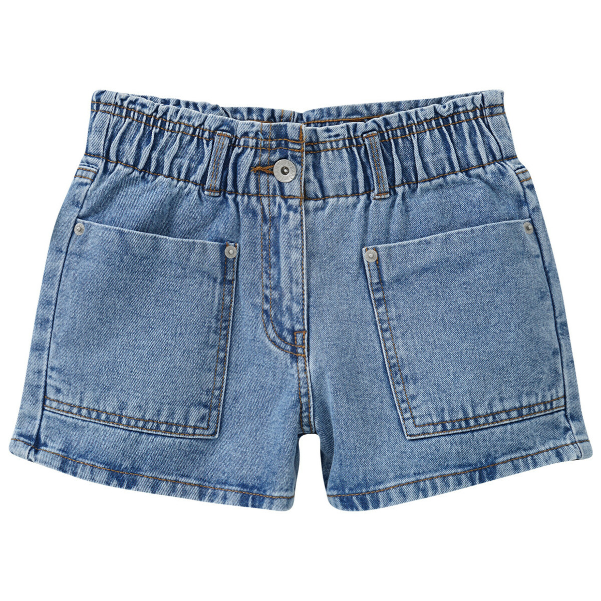 Bild 1 von Mädchen Jeansshorts mit Used-Waschung