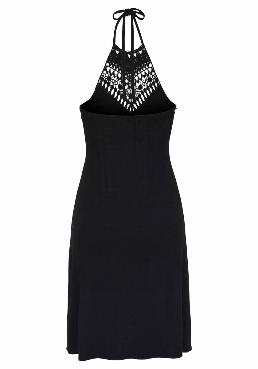 Bild 2 von LASCANA Neckholderkleid mit Spitzeneinsatz