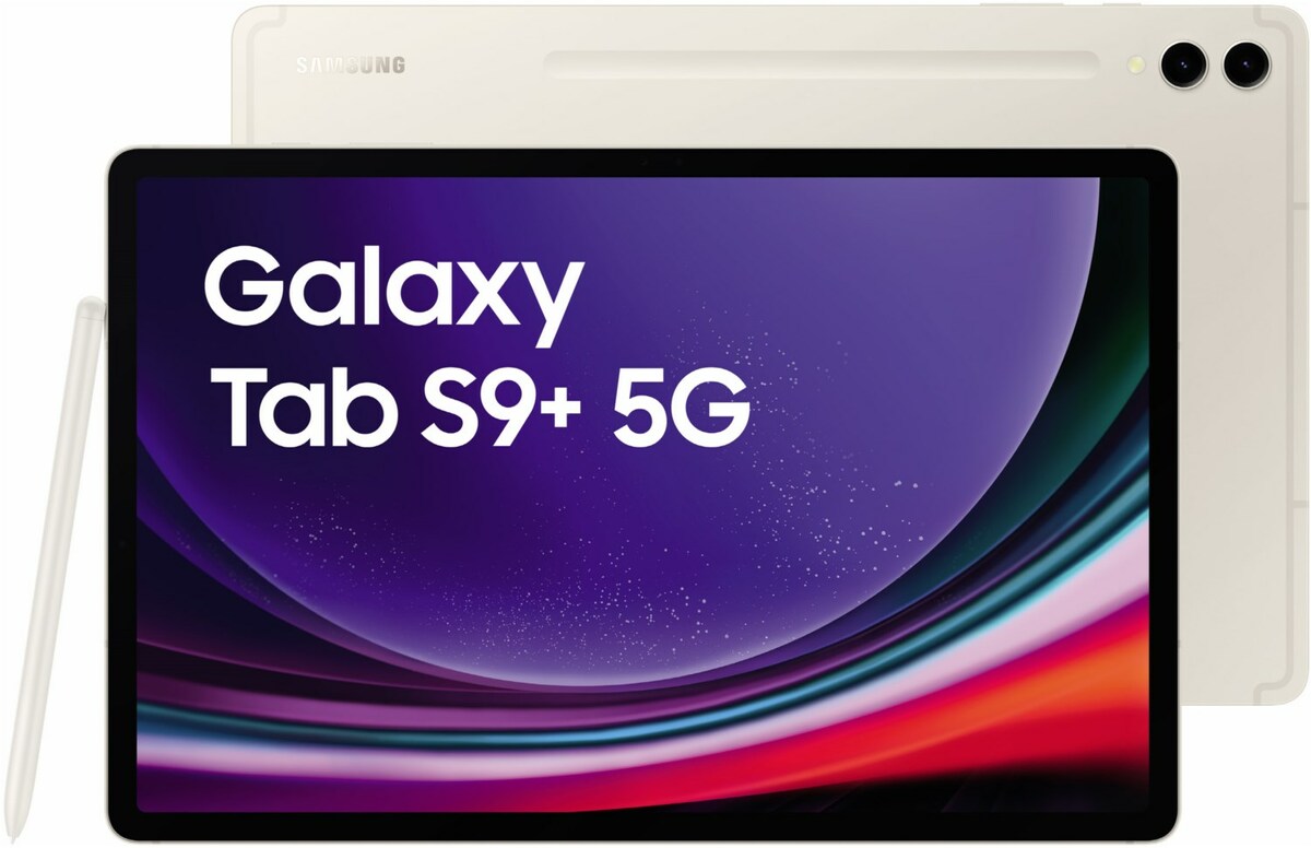 Bild 1 von Galaxy Tab S9+ (512GB) 5G Tablet beige